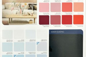 Màu trên bảng màu sơn Dulux và màu thực tế có giống nhau không?