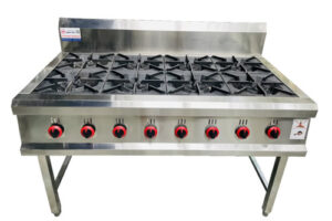 Đầu bếp chuyên nghiệp chọn bếp âu 8 họng, lý do là gì?