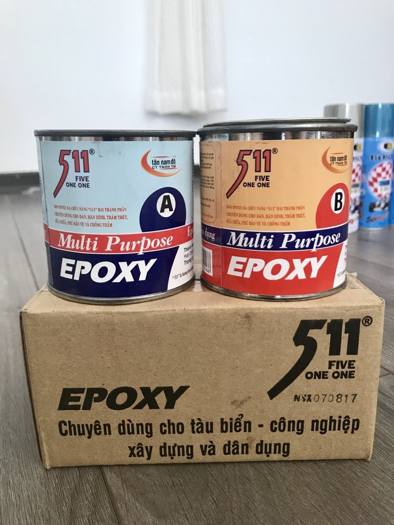 Keo Epoxy AB là gì? Vì sao được ứng dụng rộng rãi trong công nghiệp