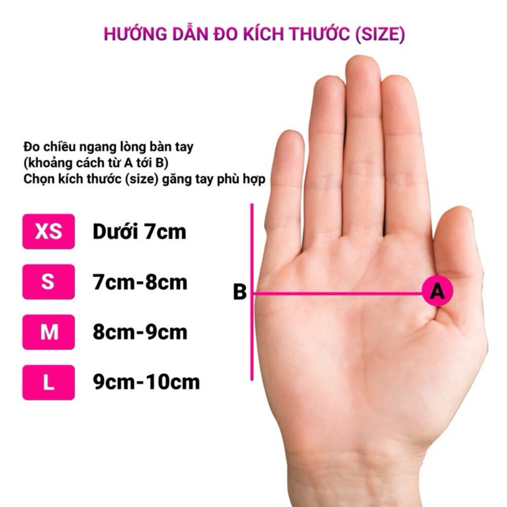 đặc điểm găng tay y tế size s mới 