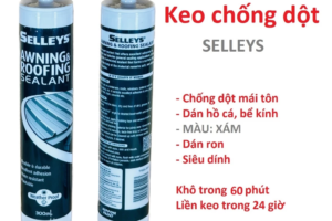 Keo Chống Dột Selleys – Giải Pháp Chống Thấm Hiệu Quả Cho Mái Tôn & Công Trình