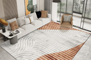 Thảm phòng khách hiện đại cao cấp: Bí quyết nâng tầm không gian sống