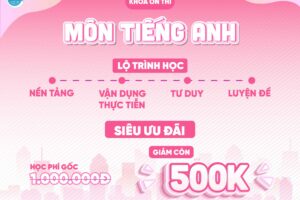Chuẩn bị cho kỳ thi với khóa chuyên đề môn Tiếng Anh của ILP
