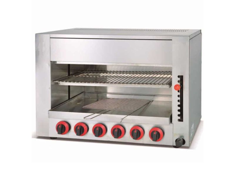 Cấu Tạo Cơ Bản Của Một Mẫu Lò Nướng Salamander