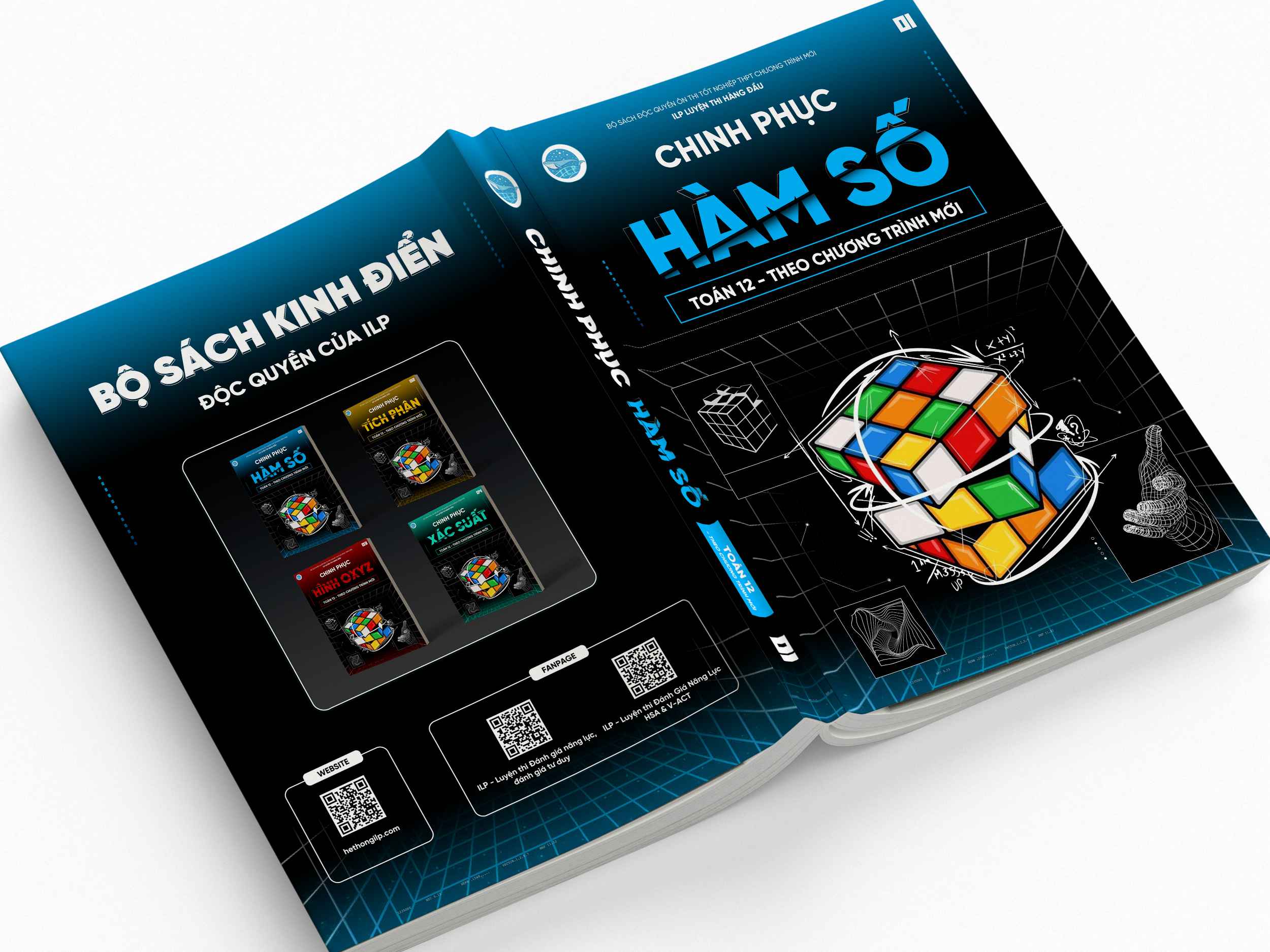 Nội dung sách ôn thi trọng tâm môn toán THPT QG ILP