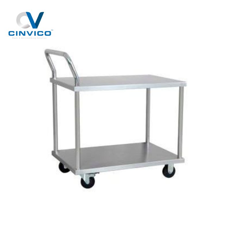 Xe đẩy 4 bánh – Giải pháp vận chuyển tiện lợi, bền bỉ và an toàn cho mọi không gian