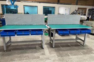 Bàn thao tác nhà xưởng – Giải pháp nâng cao hiệu suất và chuẩn hóa môi trường sản xuất