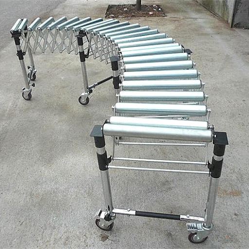 Băng tải con lăn xếp là gì?