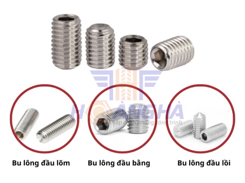 Phân loại theo hình dạng và tiêu chuẩn kỹ thuật