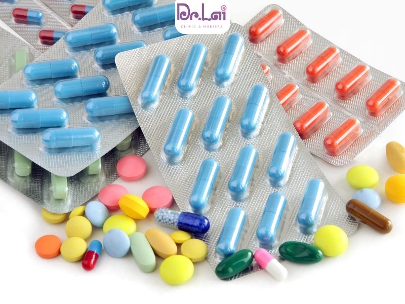 Điều trị mụn bằng thuốc