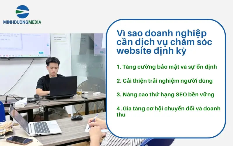 Vì sao doanh nghiệp nên lựa chọn dịch vụ chăm sóc website giá rẻ