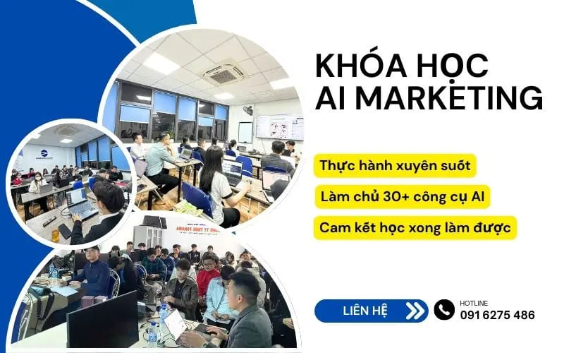 Giới thiệu khóa học AI Marketing thực chiến tại Minh Dương Media