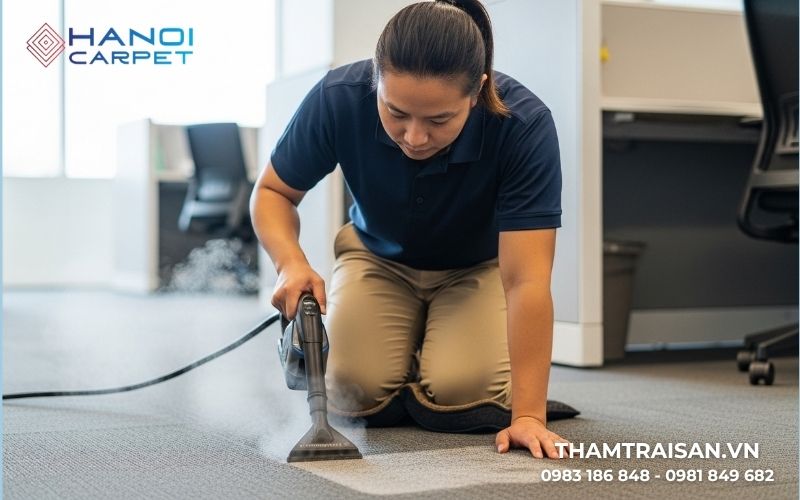 Vệ sinh thảm văn phòng 