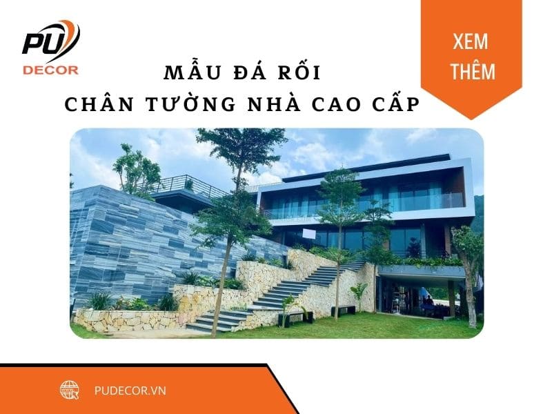 Mẫu đá rối chân tường cao cấp
