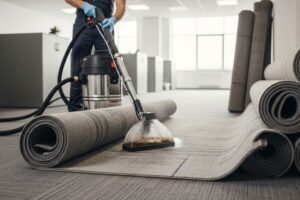 Cách Vệ Sinh Thảm Cuộn Nhanh Sạch Như Mới Chỉ Trong 30 Phút