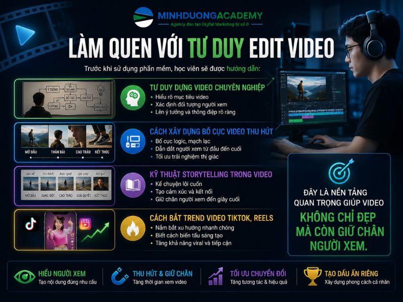 Làm quen với tư duy edit video