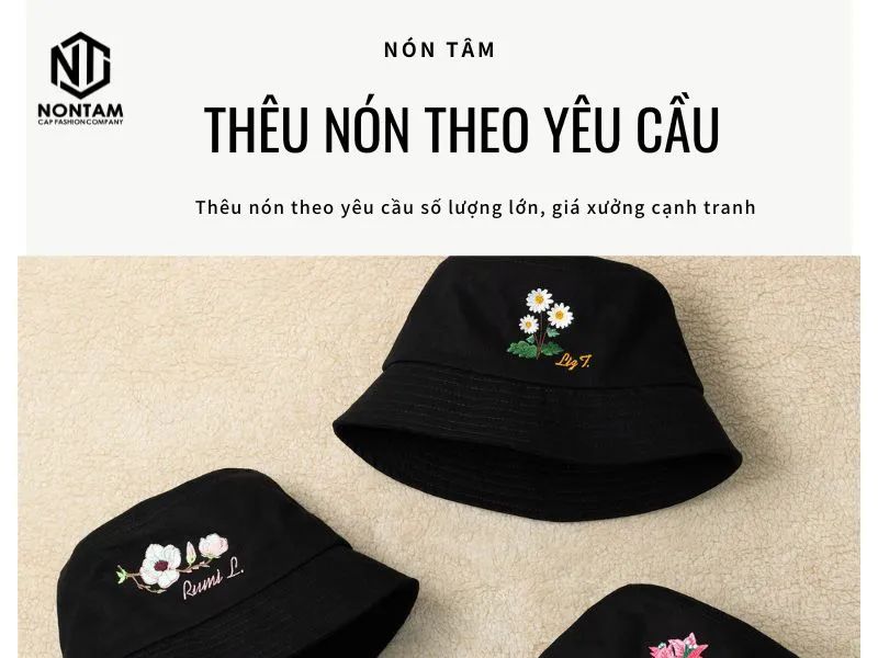 Nón thêu tên theo yêu cầu là gì?