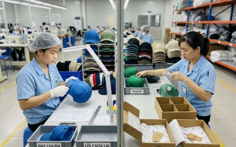Bước 6: Kiểm tra chất lượng trước khi đóng gói