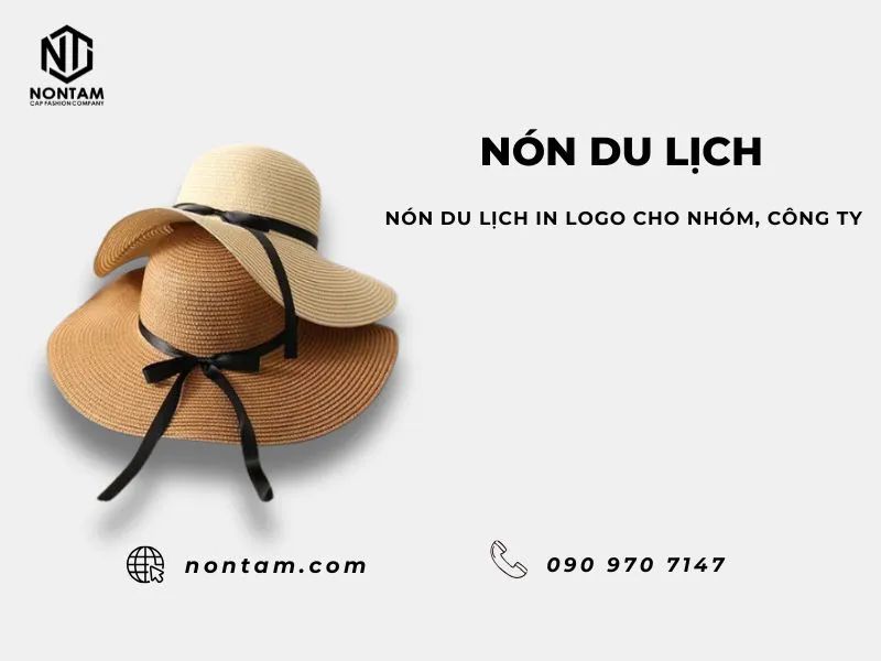 Sản xuất nón du Llịch – Xu hướng quà tặng được nhiều doanh nghiệp lựa chọn