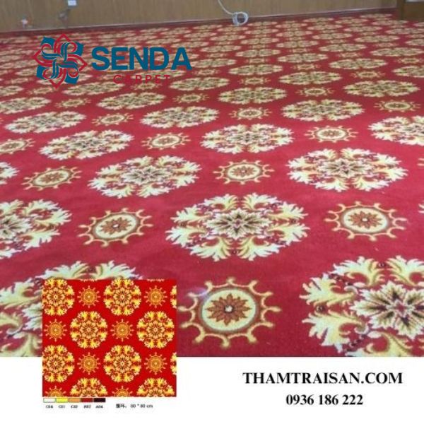 Thảm Wilton cao cấp – sang trọng, bền đẹp cho khách sạn