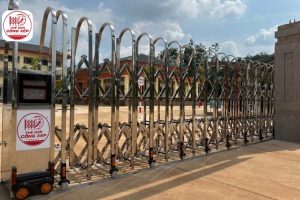 Dịch vụ sửa chữa cổng xếp – Khắc phục nhanh, vận hành ổn định
