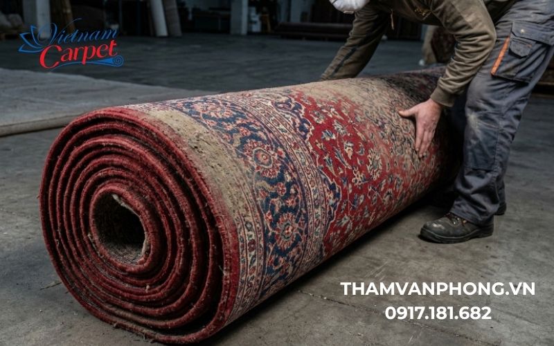 Kinh nghiệm chọn thảm cuộn hoa văn lót sàn chất lượng