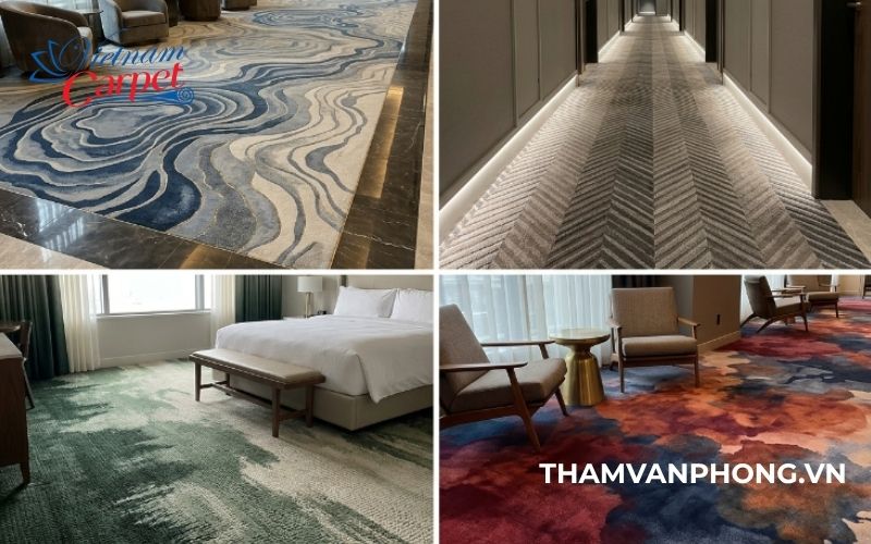 Xu hướng thiết kế thảm khách sạn 5 sao trong những năm gần đây