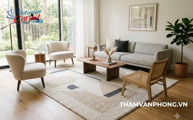 Có nên mua thảm hiện đại chính hãng không?
