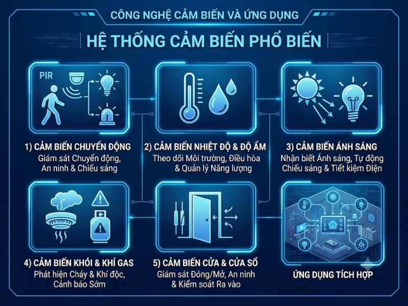 cảm biến HVAC